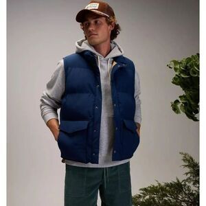 Alpine Design MENS THERMOLITE NWT 1962 Puffer Vest Vintage Blue NWT